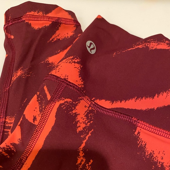 lululemon athletica Pants - Lululemon “Flower pop poppy” full length